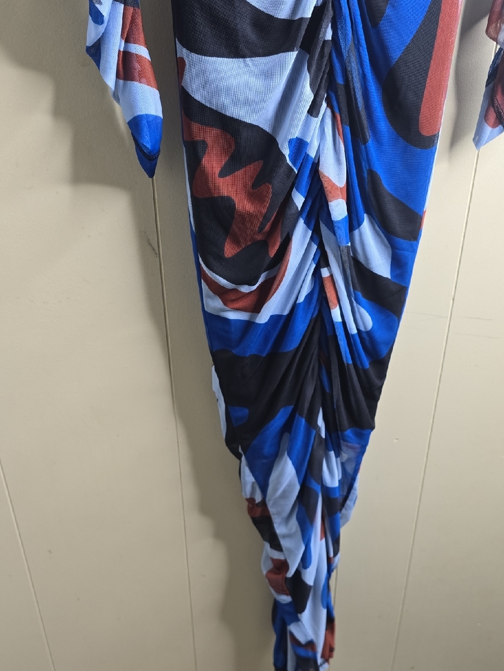 Women's Black History Month Long Sleeve Mesh Maxi Dress Target XS - Picture 9 of 10